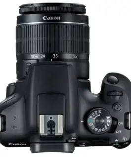 Canon Aparat lustrzanka EOS 2000D черен + 18-55 2728C002