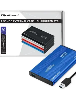 Qoltec Hard Drive адаптерUSB3.0 HDD/SSD 2.5SATA3 blue