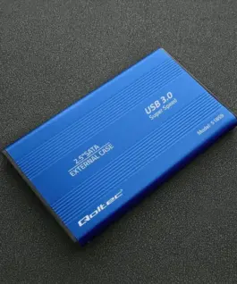Qoltec Hard Drive адаптерUSB3.0 HDD/SSD 2.5SATA3 blue