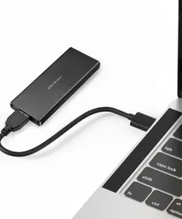 Qoltec Hard drive enclosure M.2 SATA SSD NGFF