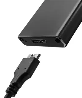 Qoltec Hard drive enclosure M.2 SATA SSD NGFF