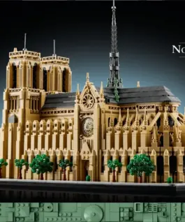 Alternative view of LEGO LEGO Architecture 21061 Notre-Dame de Paris