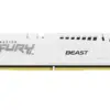 Kingston памет DDR5 Fury Beast 16GB(1*16GB)/6000 CL30 EXPO бял