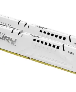 Kingston памет DDR5 Fury Beast 32GB(2*16GB)/6000 CL30 EXPO бял