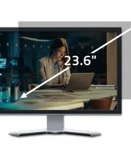 Alternative view of Qoltec Privatizing filter RODO 23,6 inch 16:9