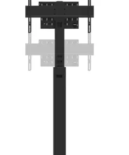Neomounts FL45S-825BL1 Floor stand 37-75 inches 70kg 100×100-600×400