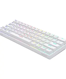 Savio Keyboard бялout X2 син Outemu