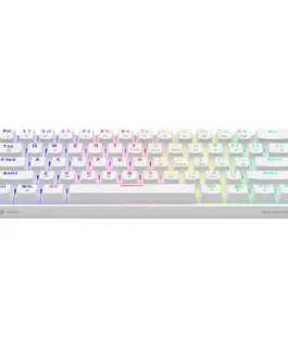 Alternative view of Savio Keyboard бялout X2 червен Outemu, SAVIO