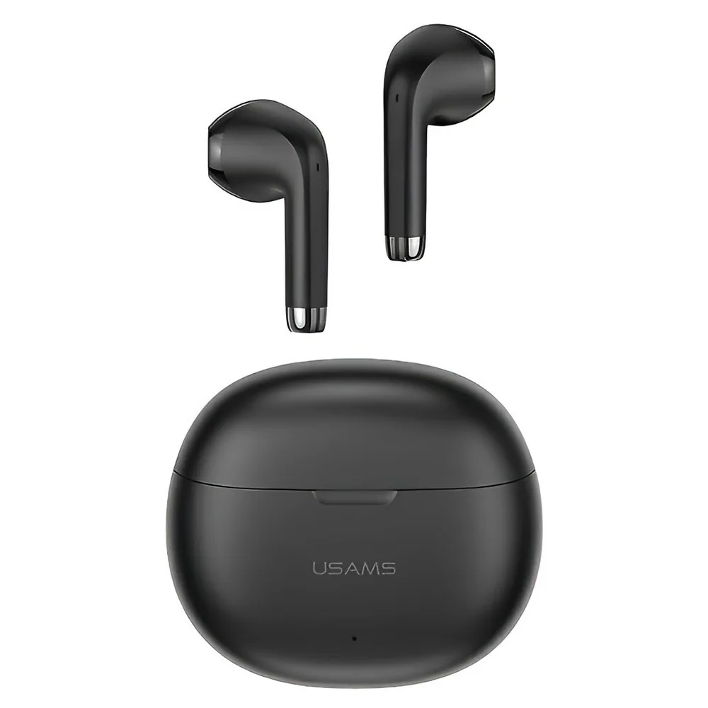 USAMS Bluetooth слушалки 5.3 TWS Rhymbo черен