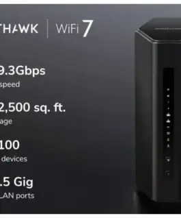 Alternative view of Netgear Router RS300 WiFi 7 BE9300