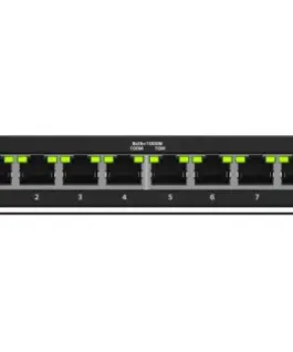 Alternative view of Netgear GS308E Switch 8xGE
