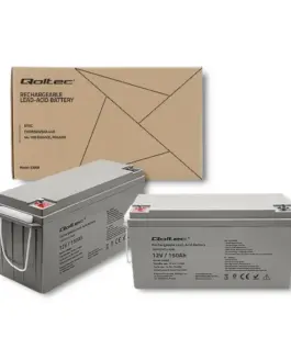 Qoltec AGM battery 12V 150Ah