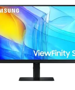 Samsung Monitor 27 inch ViewFinity S80UD IPS 3840x2160 UHD 16:9 1xHDMI 1xDP 1xUSB-C 90W 3xUSB 3.0 LAN KVM 5ms PinP/PbyP 60Hz HAS+PIV flat