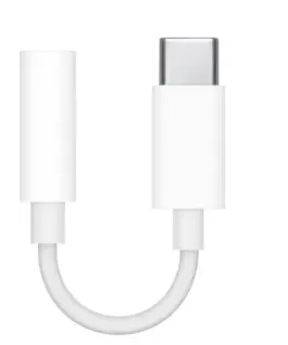 Alternative view of Apple USB-C to 3.5 mm Headphone Jack адаптер