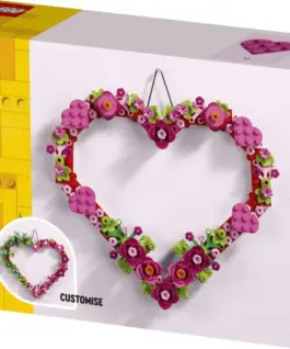 Alternative view of LEGO Bricks 40638 Heart Ornament