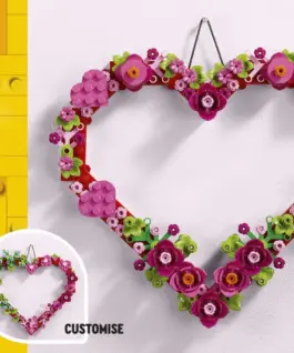 LEGO Bricks 40638 Heart Ornament - Image 3