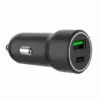Gembird зарядно за кола USB-A/USB-C 20W PD черен