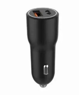 Gembird зарядно за кола USB-A/USB/C 38W PD черен