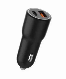 Gembird зарядно за кола USB-A/USB/C 38W PD черен