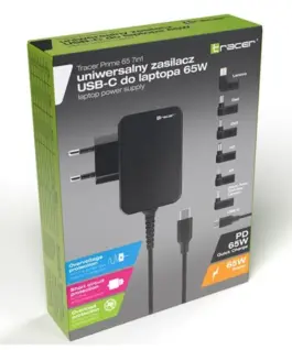 Alternative view of Tracer захранващ блок Лаптоп Prime 65W Uniwersalny 7w1