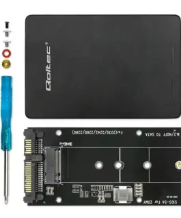 Alternative view of Qoltec адаптер for M.2 SSD | SATA NGFF do SATA III | 2TB | Super speed 6Gb/s | черен