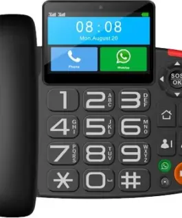Maxcom SIM desk phone MM42D SE 4G VOLTE VoWiFi - Image 3