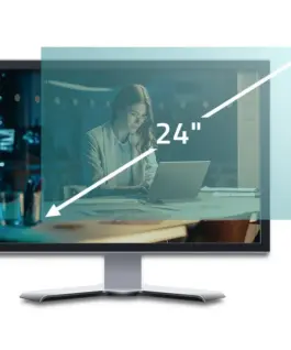 Alternative view of Qoltec Anti син Light Filter 24 inches | 16:9 | Eye protection | Anti Glare | Matte | for monitor