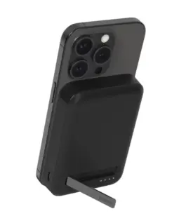 Belkin външна батерия with stand 8000mAh Qi2 MagSafe черен