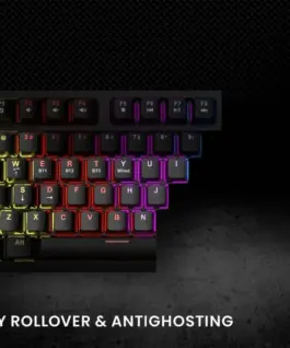 Savio Keyboard Phenix ABS червен Savio