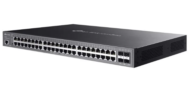 48-портов гигабитов и 4-портов 10GE SFP+ L2+ управляем комутатор с 40-портов PoE+ и 8-портов PoE++ TP-Link Omada SG3452XMPP - Image 6