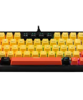 Alternative view of Tracer Mechanical клавиатура Gamezone EVO2 HOT SWAP 63 (жълт)