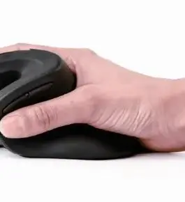 Gembird Ergonomical мишка 6 key черен