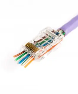 Alternative view of Digitus RJ45 plug kat.6 X-ML-6U-EZ