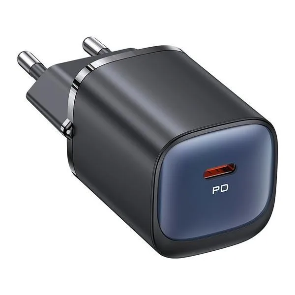 USAMS Charging 30W GaN USB-C Fast Charging черен - Image 2