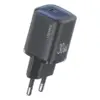 USAMS Charging 30W GaN USB-C Fast Charging черен