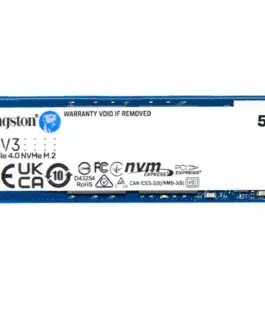 Kingston SSD NV3 500GB M.2 2280 PCI-e 4.0 NVMe 6000/2200