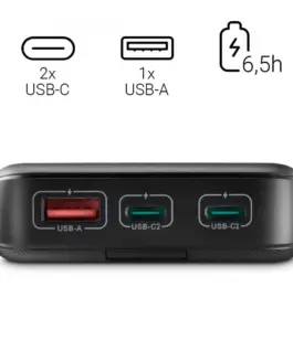 Alternative view of Hama power pack PD 10000 mAh