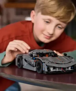 LEGO Koenigsegg Jesko Absolut сив Hypercar