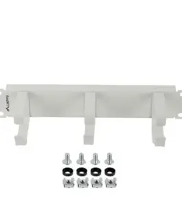 Alternative view of Lanberg кабел organizer 10 inches with 3 metal holders TYPE B сив