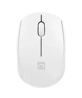 Alternative view of Natec Stork wireless optical мишка 1600 DPI бял