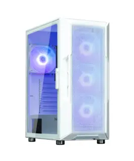 Zalman Case I3 Neo ATX Mid Tower бял ARGB fan x4