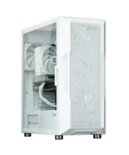 Zalman Case I3 Neo ATX Mid Tower бял ARGB fan x4