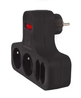 Alternative view of Maclean Thief splitter 4 socket MCE224 E