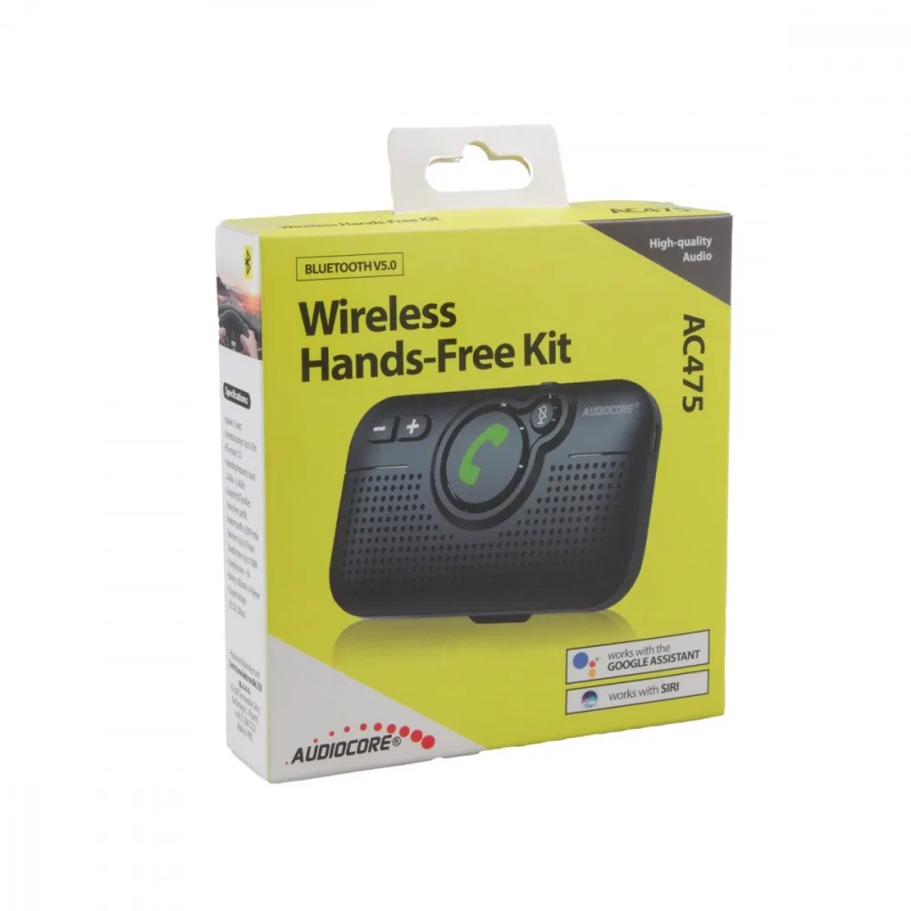Audiocore Car Handsfree kit BT 5.0 A2DP autostart AC47 - Image 5