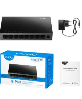 Alternative view of Cudy Switch GS108 8xGE Metal Case