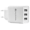 everActive PHONE зарядно 3X USB 3 4A бял