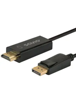 Alternative view of Savio DP-HDMI кабел CL-183 1,5m, SAVIO