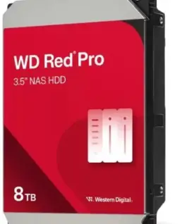 Western Digital Disc HDD червен Pro 8TB 35 SATA III WD8005FFBX