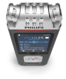 Philips Dyktafon DVT6115 Pamięć 8GB