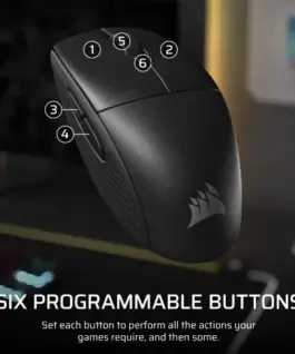 Alternative view of Corsair Wireless мишка M55 черен